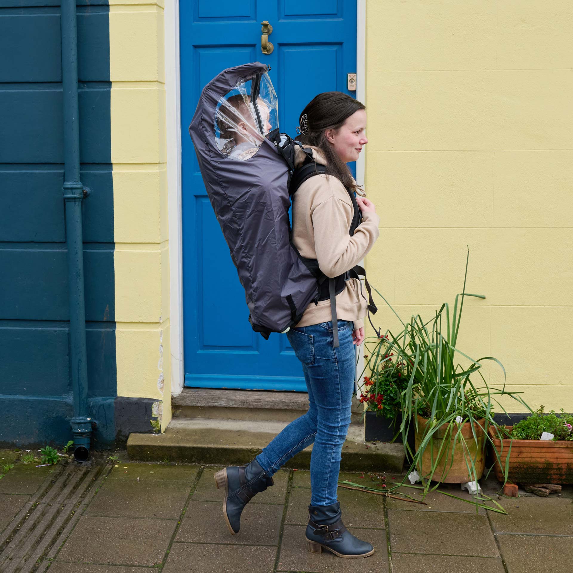 Child Carrier Rain Cover - Image 7