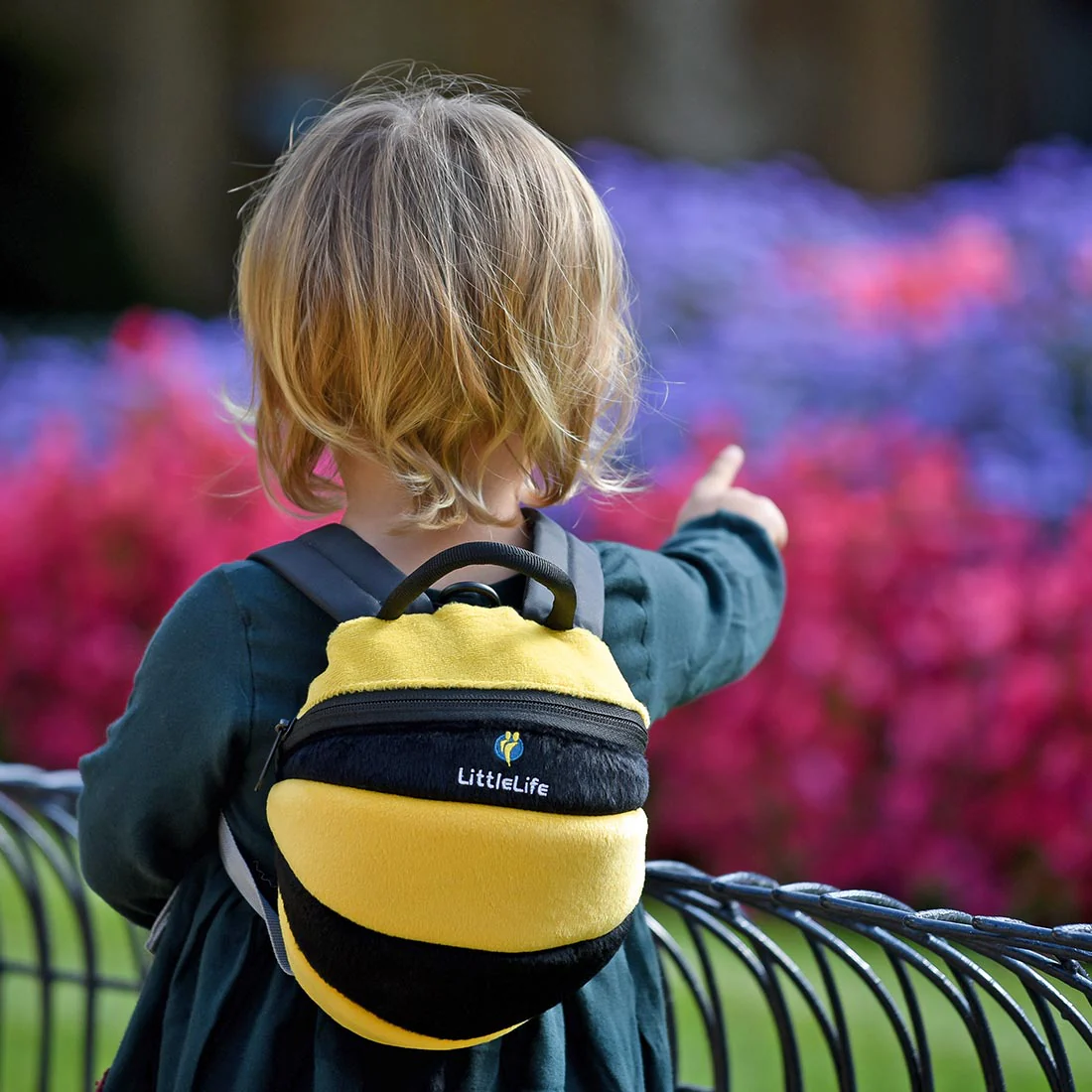 Bee Toddler Backpack with Rein - Image 7