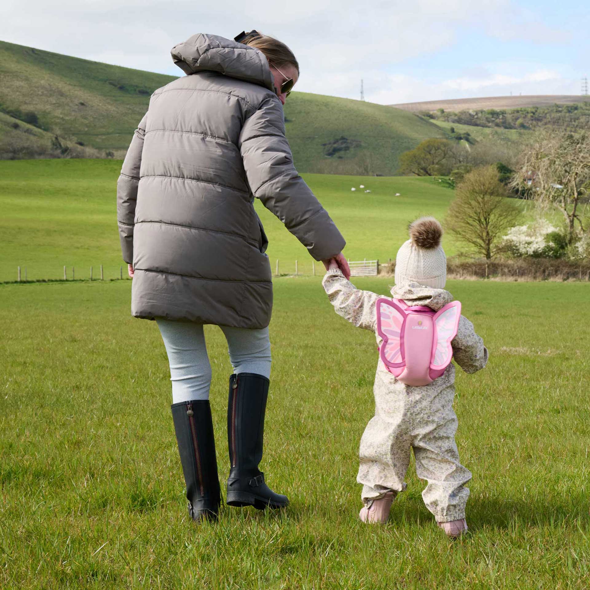 Butterfly Toddler Backpack with Rein - Image 3