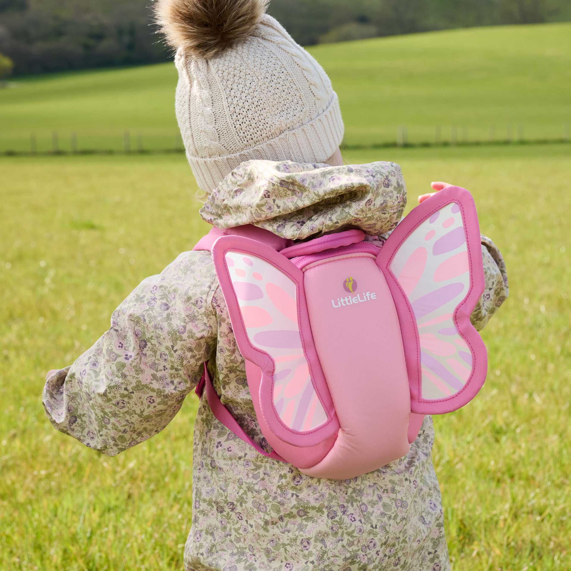 Butterfly Toddler Backpack with Rein - Image 8