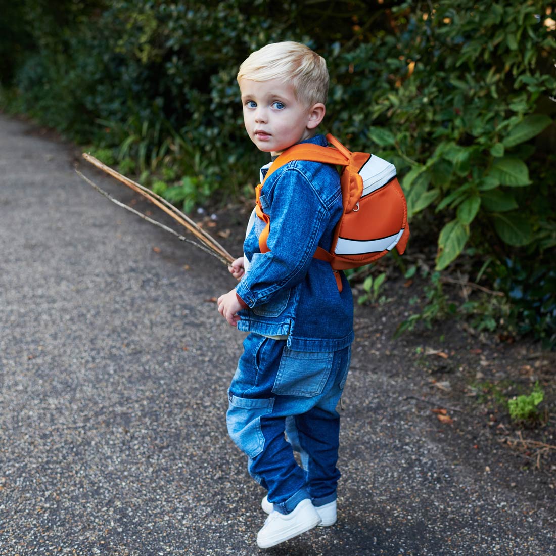 Clownfish Toddler Backpack with Rein - Image 7