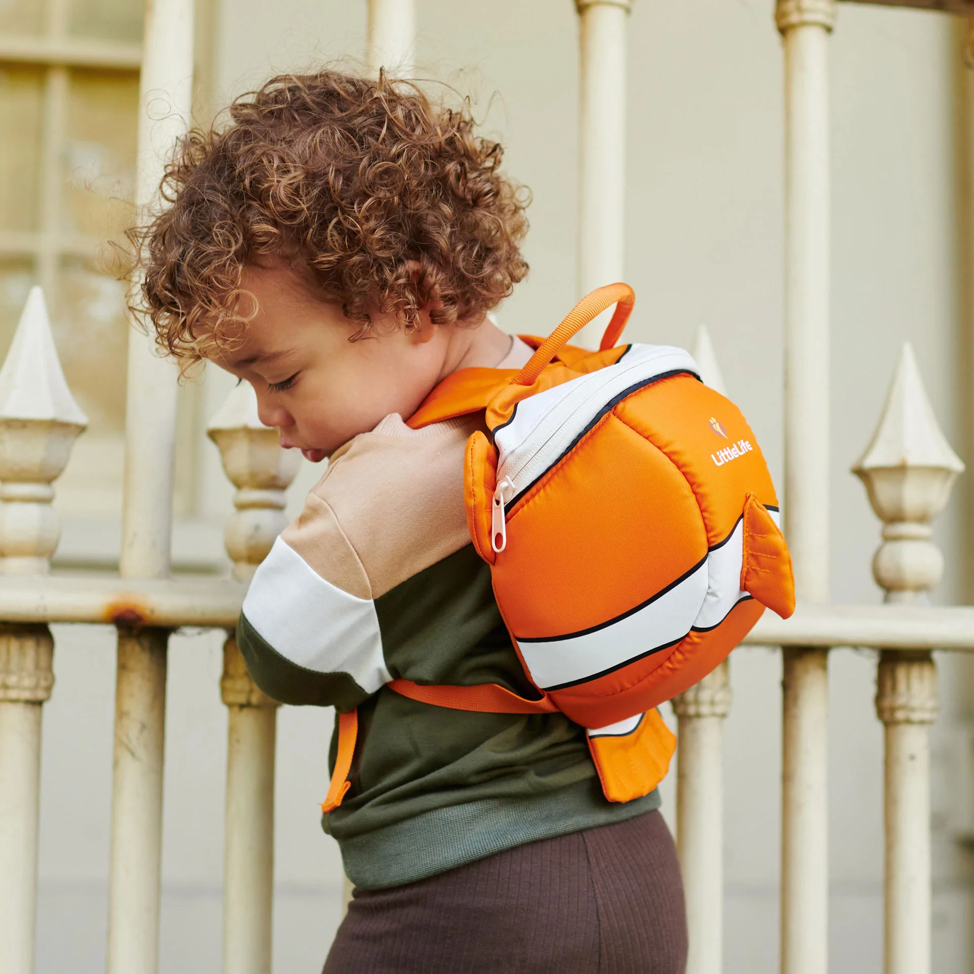 Clownfish Toddler Backpack with Rein - Image 8