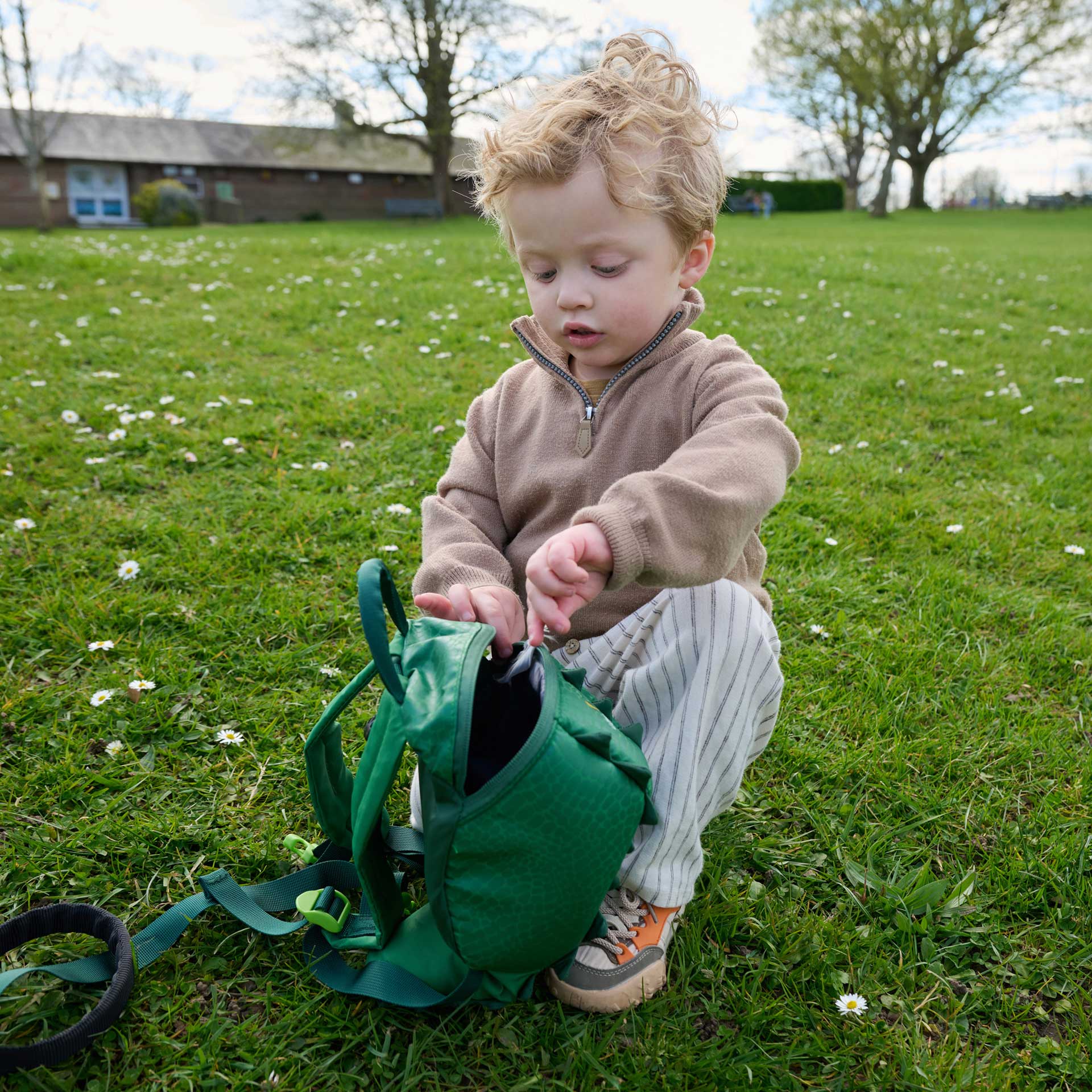 Crocodile Toddler Backpack with Rein - Image 7