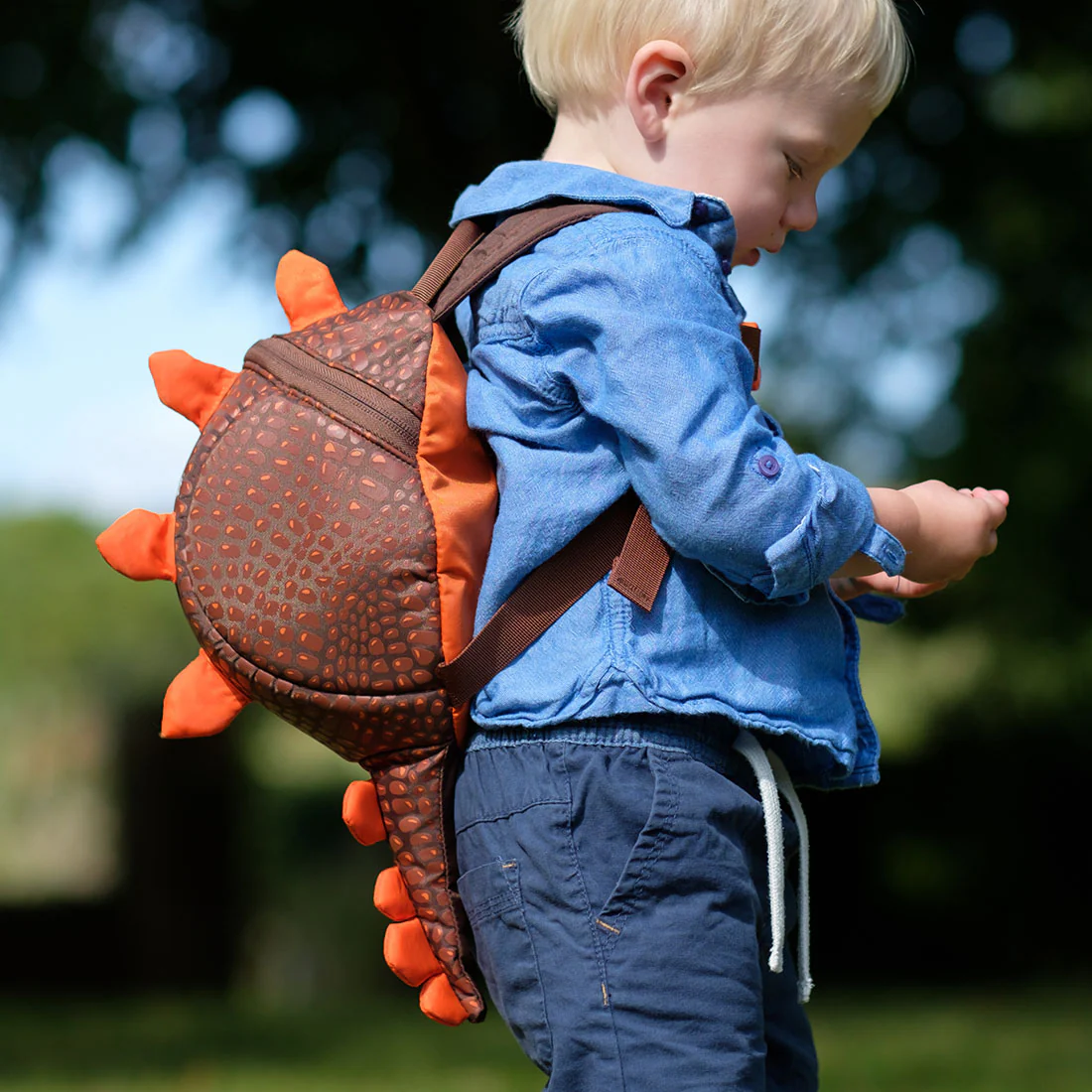 Dinosaur Toddler Backpack with Rein - Image 8