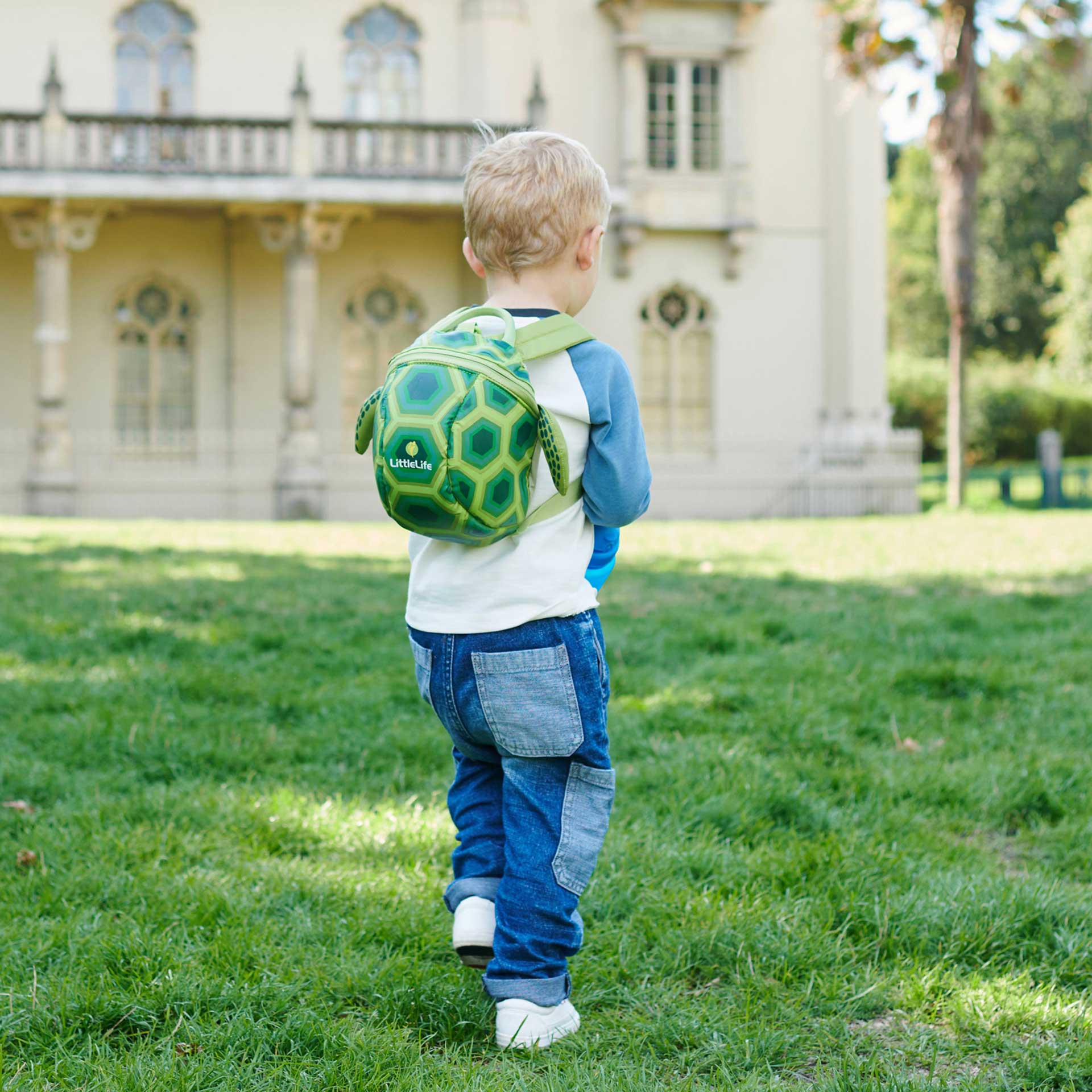 Turtle Toddler Backpack with Rein - Image 7