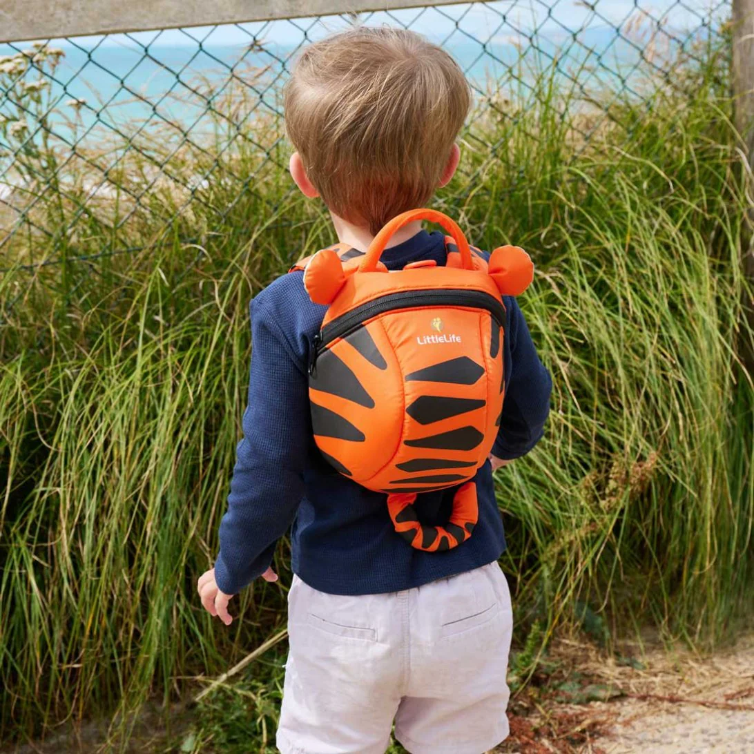 Tiger Toddler Backpack with Rein - Image 3