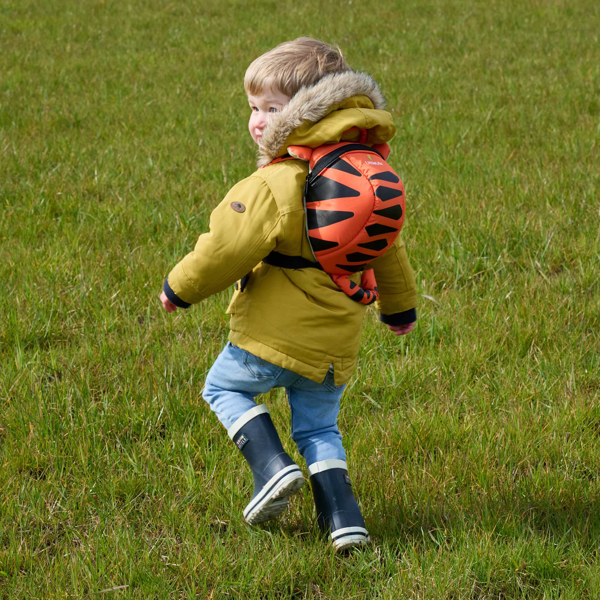 Tiger Toddler Backpack with Rein - Image 9